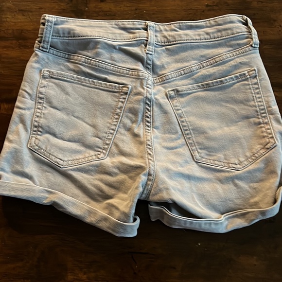 Tan old navy high rise jean material shorts - Picture 2 of 2